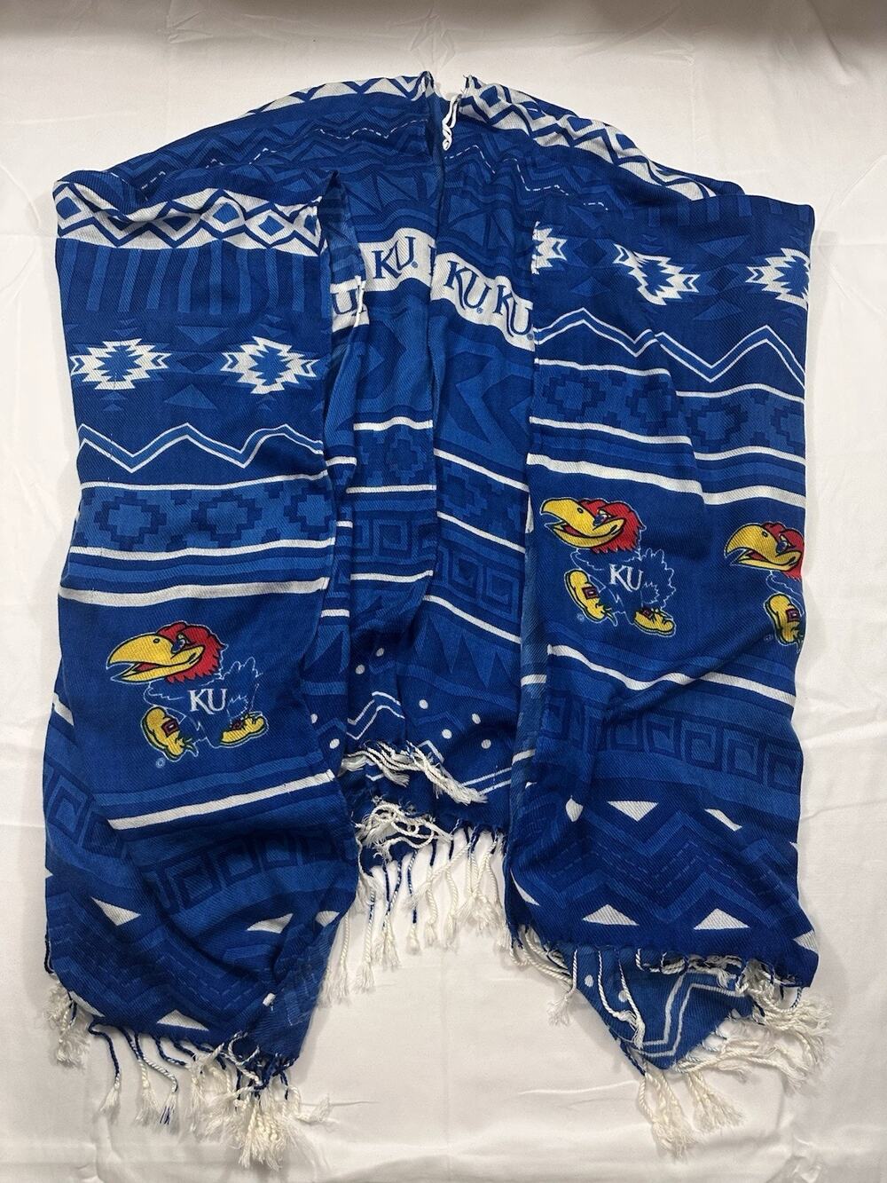 Kansas Jayhawk Women’s Poncho